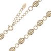Little Hollow-Shells In Gold Plated Necklace