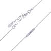 Silver Chain Necklace With “Love” Disc Plate