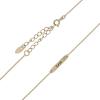 Gold Chain Necklace With “Love” Disc Plate