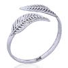 Adjustable Opened Leaves Silver Toe Rings