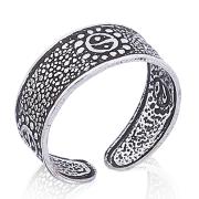 Wholesale Zodiac Sun On Silver Toe Rings