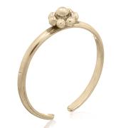 Wholesale A Flower Yellow Gold 925 Toe Rings