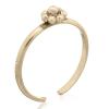 A Flower Yellow Gold 925 Toe Rings