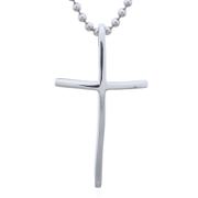 Wholesale Arched Cross Sterling Silver Pendant