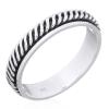 Sterling Silver Celtic Knot Spinner Band Ring