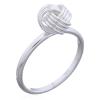 925 Sterling Silver Love Knot Ring