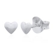 Wholesale Little Heart Sterling Silver Stud Earrings