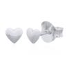 Little Heart Sterling Silver Stud Earrings