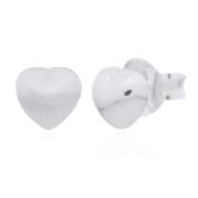 Wholesale Endearing 925 Silver Stud Heart Earrings