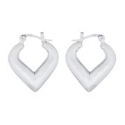 Wholesale Thick And Chunky 925 Silver Hoops