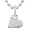 Petite Heart Sterling Silver Pendant