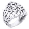 Sterling Silver Filigree Heart Ring