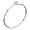 Tiny Heart 925 Silver Stack Ring