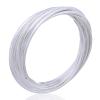 925 Sterling Silver Interlocked Shiny Five Delicate Larger B