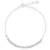 Sparkling Faceted Bead Chain Bracelet Wholesale