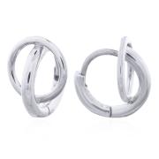 Wholesale Stunning Double Layer Huggie Hoops With Hinge