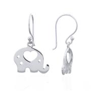 Wholesale Enchanting Baby Elephant Dangle Earrings