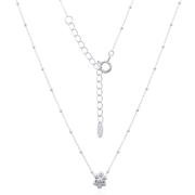 Wholesale Premium Sterling Silver Necklace With Grape Charm Detail