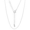Dazzling 925 Silver Diamond Cut Cable Chain Necklace