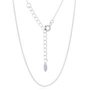 Wholesale Elegant Fine Cable Chain 925 Silver Necklace