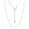 Elegant Fine Cable Chain 925 Silver Necklace