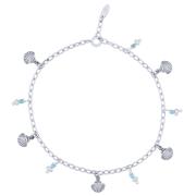 Wholesale Captivating Coastal Bead Charm Bracelet