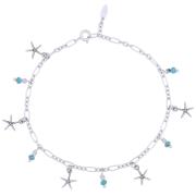 Wholesale Radiant Howlite Figaro Starfish Bracelet