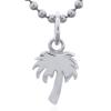 Delicate 15mm Sterling Silver Palm Tree Pendant For Retailer
