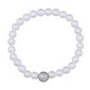 Elegant Shell Pearl Elastic Rings