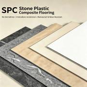 Wholesale Anti Slip Stone Plastic Composite SPC Click Floor Plank