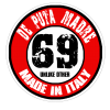 De Puta Madre 69 top wearDe Puta Madre 69 Logo