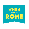 Whenin Rome Wine Logo