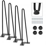 Looking To Buy 16 Inch Hairpin Table Legs 40cm Black Steel