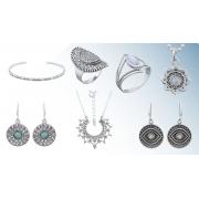 Bohemian 925 Sterling Silver Jewelry