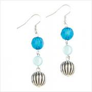 Looking To Buy Bejeweled Blue Earrings (United States)