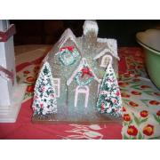 Buy Xmas Glitter Houses (United States)
