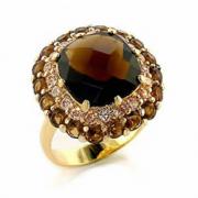 Sell Smoky Quartz CZ Rings (Canada)