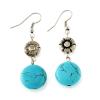 Looking To Buy Handmade Turquoise Beads And Charms Dangle Earrings (China)