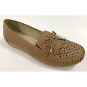 Sell Women Loafers Leather Oxford Slip On Walking Flats Anti-Skid (China)