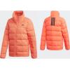Adidas Originals FH6636 Women's 3-Stripes Helionic Puffer Jacket - Orange