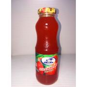 Wholesale Strawberry Glass Juice Bottle 300ml