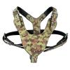 Camouflage Leather Spiked Dog Harness For All Type Of Dogs