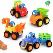 Wholesale Early Education 18M+ Old Baby Toy Push And Go Friction Car