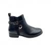 Low Heel Plain Ankle Boots