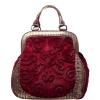 Croc & Knitted Pattern Tote Bag