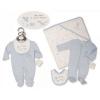 Premature Baby Boys 3 Pieces Set - Hello World 