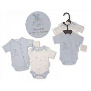 Wholesale Premature Baby Boys Bodysuit 2-Pack - Hello World