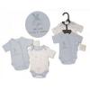 Premature Baby Boys Bodysuit 2-Pack - Hello World