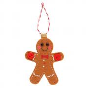 Wholesale Felt Gingerbread Bauble
