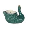 Peacock Ceramic Tealight Holder wholesale candles